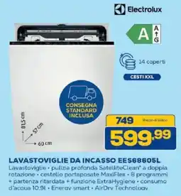 Euronics Bruno Lavastoviglie da incasso Electrolux offerta