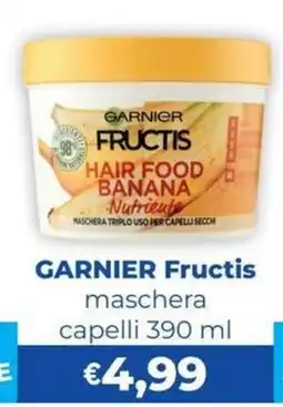La Saponeria Garnier Fructis maschera capelli offerta