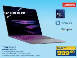Euronics Bruno Lenovo YOGA SLIM 7 offerta