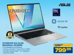 Euronics Bruno Asus VIVOBOK S14 OLED offerta