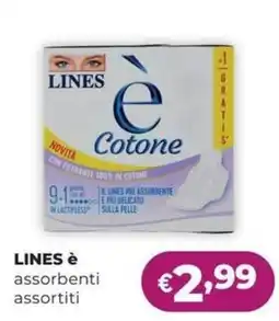 La Saponeria Lines è assorbenti assortiti offerta