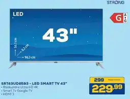 Euronics Bruno STRONG LED SMART TV 43" offerta