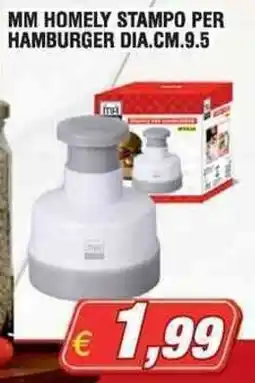 Maury's Stampo per hamburger mm homely offerta