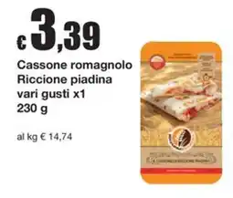Sì con te Market Cassone romagnolo Riccione piadina offerta