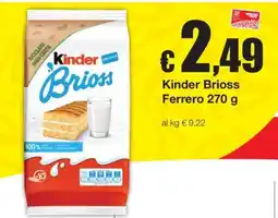 Sì con te Market Kinder Brioss offerta