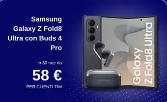Samsung Galaxy Z Fold8 Ultra con Buds 4 Pro