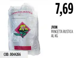 Carico Cash & Carry Pancetta rustica JVON offerta