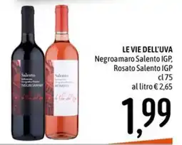 Emisfero Le vie dell'uva Negroamaro Salento IGP, Rosato Salento IGP offerta