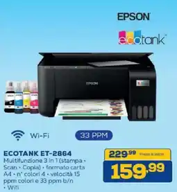 Euronics Bruno Epson Ecotank ET-2864 offerta