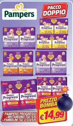 Maury's Pampers Progressi Mutandino offerta