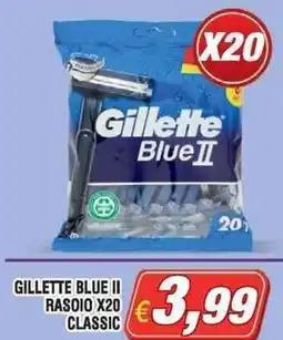 Maury's Gillette Blue II rasoi classic offerta