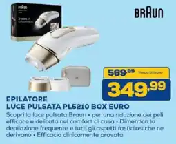 Euronics Bruno Epilatore luce pulsata Braun PL5210 offerta