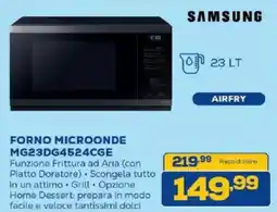 Euronics Bruno Forno microonde Samsung offerta