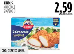 Carico Cash & Carry Findus Crocchette Le Originali offerta