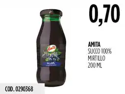 Carico Cash & Carry Amrita succo 100% mirtillo offerta