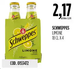 Carico Cash & Carry Schweppes Limone offerta