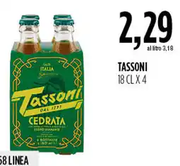 Carico Cash & Carry Tassoni Cedrata offerta