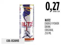 Carico Cash & Carry Blitz! energy power drink original offerta