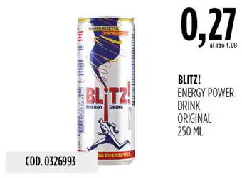 Carico Cash & Carry Blitz! energy power drink original offerta