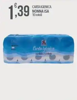 Iper Romagnolo Carta igienica Nonna Isa offerta