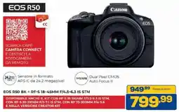 Euronics Bruno Canon EOS R50 offerta