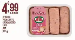 Iper Romagnolo Bon Roll prosciutto e formaggio easy AIA offerta