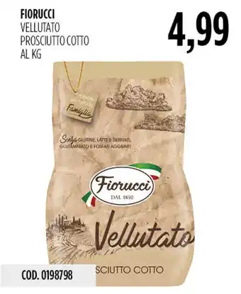 Carico Cash & Carry Fiorucci Vellutato Prosciutto Cotto offerta