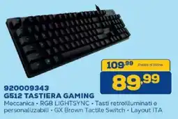 Euronics Bruno G512 tastiera gaming offerta