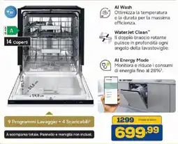 Euronics Bruno Lavastoviglie offerta