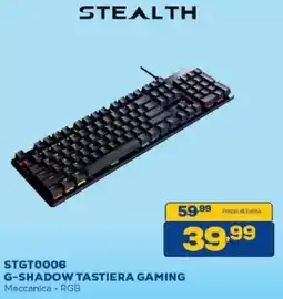 Euronics Bruno Stealth G-Shadow tastiera gaming offerta