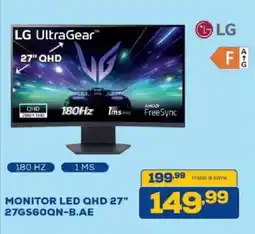 Euronics Bruno LG Monitor LED QHD 27" offerta