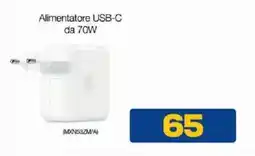 Euronics Bruno Alimentatore USB-C Apple da 70W offerta
