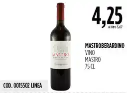 Carico Cash & Carry Mastroberardino Vino Mastro offerta