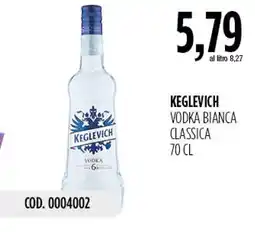 Carico Cash & Carry Keglevich vodka bianca classica offerta