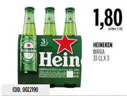 Carico Cash & Carry Heineken birra offerta
