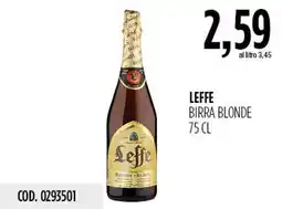Carico Cash & Carry Leffe birra blonde offerta