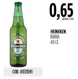 Carico Cash & Carry Heineken birra offerta