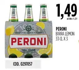 Carico Cash & Carry Peroni birra lemon offerta