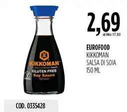 Carico Cash & Carry Kikkoman salsa di soia offerta