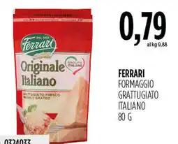 Carico Cash & Carry Ferrari formaggio grattugiato italiano offerta