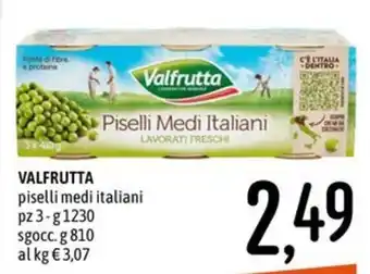 Valfrutta piselli medi italiani