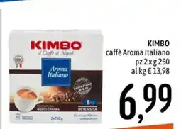 Emisfero Kimbo caffè Aroma Italiano offerta