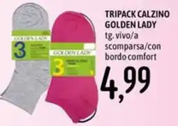 Emisfero Calzino Golden Lady offerta