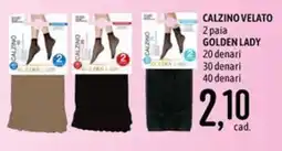 Emisfero Calzino velato Golden Lady offerta