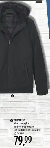 Emisfero Giubbino effetto maglia offerta