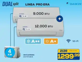 Daikin Dual Split Linea Pro Era