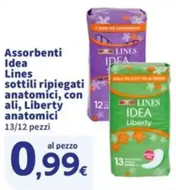 Sigma Assorbenti Idea Lines offerta