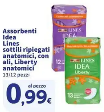 Assorbenti Idea Lines
