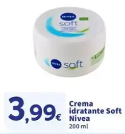 Sigma Crema idratante Soft Nivea offerta