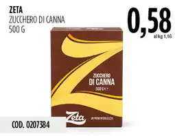Carico Cash & Carry Zeta zucchero di canna offerta